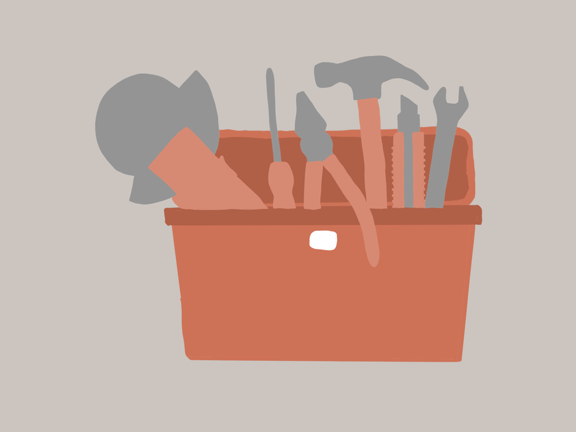 Illustration av verktyg